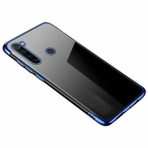 Hátlapvédő tok Motorola G8 Plus mobiltelefonhoz - HT Clear Color, Kék kép