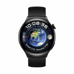 Huawei Watch 4 Okosóra Archi-L19F, Stainless Steel Case, fekete kép