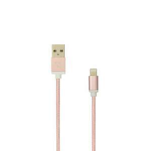 Sbox kábel, cable usb a male -> 8-pin iph male 1.5 m rose gold - blister IPH7-RG kép
