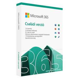 Microsoft Office 365 Family P8 (6 Felhasználó/1 Év) Magyar (6GQ-01585) kép