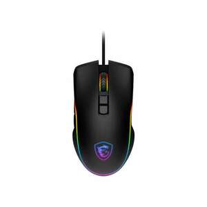 Msi accy forge gm300 optical gaming wired mouse, 7200dpi, black kép