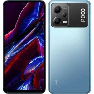 Xiaomi Poco X5 5G 128GB 6GB RAM Dual SIM Mobiltelefon, Kék + Ajándék Xiaomi Buds 3 kép