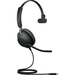 Jabra Evolve2 40 SE Vezetékes USB C Fekete CC headset kép