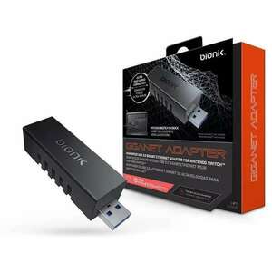 Bionik BNK-9018 Nintendo Switch USB 3.0 Gigagnet adapter kép