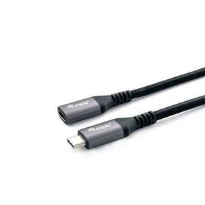 Equip Kábel - 128371 (USB-C 3.2 Gen2 hosszabbító kábel, apa/anya, 4K/60Hz, 10Gbps, 1m) kép