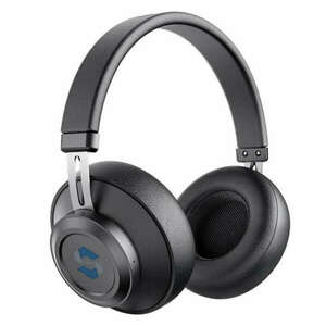 Vezeték nélküli fülhallgató DualStore iSEN HL1 Black, Bluetooth 5, mikrofon, USB Type-C kép