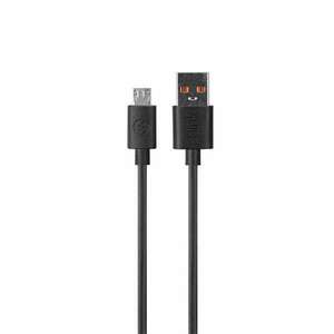 S-Link kábel - AND-KC19S (2.4A, Micro USB, 100cm adat+töltőkábel, fekete) kép