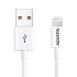 ADATA Kábel - USB-A to Lightning (Fehér, 1m, Apple MFi Certified) kép