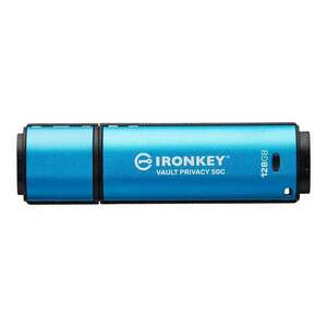 Kingston IronKey Vault Privacy 50 Series - USB flash drive - 128 GB - TAA Compliant (IKVP50C/128GB) kép