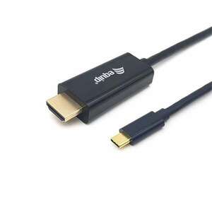 Equip Kábel - 133413 (USB-C to HDMI, apa/apa, 4K/30Hz, műanyag burkolat, 3m) kép