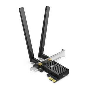 TP-Link Hálózati adapter WiFi AX3000 - Archer TX55E (PCI-E; 574Mbps 2.4Ghz + 2402Mbps 5Ghz; Bluetooth 5.0; Wifi6) kép