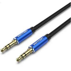 Vention 3.5mm jack/M -> 3.5mm jack/M, (audio, szövet), 5m, kábel kép