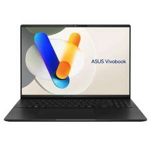 Asus VivoBook S16 Laptop 16" Fényes OLED, AMD Ryzen 7, 1TB, 16GB, Windows 11 Home, Fekete kép