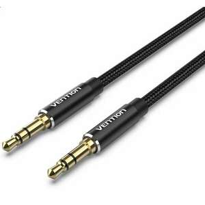 Vention 3.5mm jack/M -> 3.5mm jack/M, (audio, szövet), 1, 5m, kábel kép