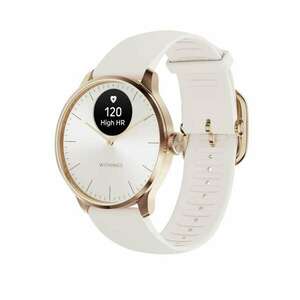 Withings Scanwatch Light / 37mm (Activity, Sleep Tracker / Stainless steel, fkm wristband, sapphire glass) - Sand kép
