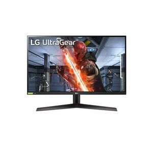LG 27GN800P-B.BEU számítógép monitor 68, 6 cm (27") 2560 x 1440 pixelek Quad HD LED Fekete, Vörös kép