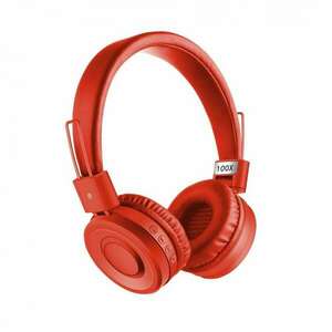 Bluetooth Összecsukható Fejhallgató - Piros színben kép