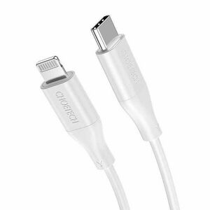 Cable Choetech IP0040 USB-C to Lightning PD18/30W 1, 2m (white) kép