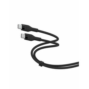 Belkin BOOST CHARGE Flex Silicone cable USB-C to USB-C 2.0 - 2M - Black kép