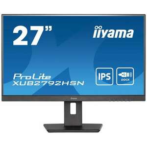 iiyama ProLite számítógép monitor 68, 6 cm (27") 1920 x 1080 pixelek Full HD LED Fekete kép