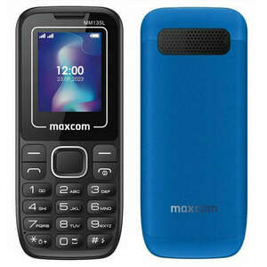 Maxcom MM135 Light mobiltelefon, dual sim-es kártyafüggetlen, fm rádiós fekete (magyar nyelvű menüvel) kép