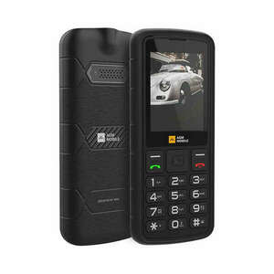 AGM M9 ütés- és vízálló IP68 mobiltelefon, kártyafüggetlen, Dual Sim, fekete kép