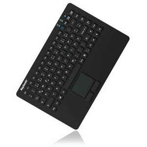 KeySonic KSK-5230 IN (US) 87 gomb, touchpad, USB, amerikai fekete billentyűzet kép