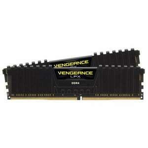 64GB 3000MHz DDR4 RAM Corsair Vengeance LPX Black CL16 (2x32GB) (CMK64GX4M2D3000C16) kép