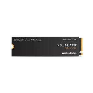 250GB WD Black SN770 M.2 SSD meghajtó (WDS250G3X0E) kép