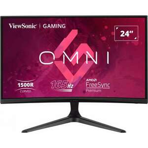 ViewSonic 24" VX2418C Ívelt Gaming Monitor kép