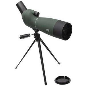 IdeallStore® csillagászati teleszkóp, Space Agent, 25-75x70, optikai zoom, 37 cm, sötétzöld, állványt tartalmaz kép