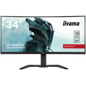 iiyama G-MASTER Red Eagle GB3467WQSU-B5 - LED monitor - curved - 34" - HDR kép