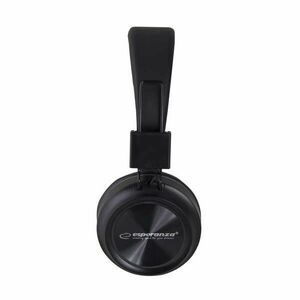 Esperanza EH219 CALYPSO RGB Bluetooth fekete vezeték nélküli mikrofonos fejhallgató kép