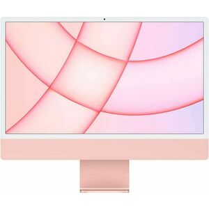 Apple iMac MGPM3ZE/A Retina 4.5K, 24", Apple M1, 8GB memória, 256GB SSD rózsaszín számítógép kép