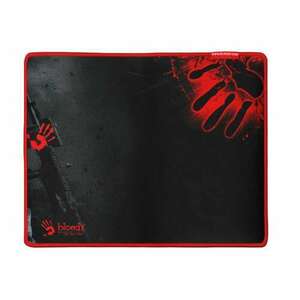 A4TECH Bloody B-081S, Gamer, 350x280x2 mm, Szövet, Csúszásmentes, Fekete-Piros, Egérpad kép