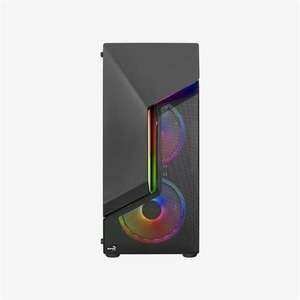 Aerocool Scape-G-BK-v2 táp nélküli ablakos ház fekete (ACCM-PV36033.11) kép