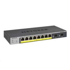 Netgear GS110TP-300EUS 8 portos PoE switch + 2 SFP kép