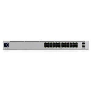 Ubiquiti UniFi Pro 24-Port PoE Vezérelt L2/L3 Gigabit Ethernet (10/100/1000) Ethernet-áramellátás (PoE) támogatása 1U Ezüst kép