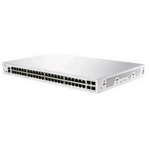 Cisco CBS250-48T-4X-EU hálózati kapcsoló Vezérelt L2/L3 Gigabit Ethernet (10/100/1000) Ezüst kép