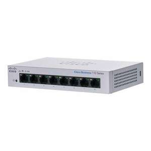 Cisco CBS110-8T-D 8x GbE LAN port nem menedzselhető switch kép