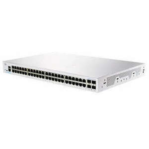 Cisco CBS250-48T-4G-EU hálózati kapcsoló Vezérelt L2/L3 Gigabit Ethernet (10/100/1000) Ezüst kép
