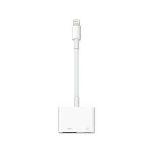 APPLE TV / HDMI adapter kábel (HDMI-DV aljzat + lightning 8pin aljzat - lightning 8pin) FEHÉR Apple IPAD, Apple IPAD (3rd Generation), Apple IPAD Pro 12.9 (2017), Apple IPAD 9.7 (2017) , Apple iPhon kép