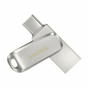 SanDisk Ultra Dual Drive Luxe USB flash meghajtó 1 TB USB Type-A / USB Type-C 3.2 Gen 1 (3.1 Gen 1) Rozsdamentes acél kép