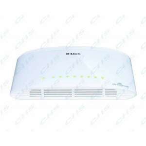 D-Link Switch - DGS-1008D - 8x1000Mbps Desktop Műanyag Fanless Unmanaged kép