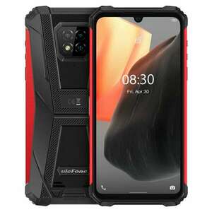 Ulefone Armor 8 Pro 15, 5 cm (6.1") Hybrid Dual SIM Android 11 4G USB C-típus 8 GB 128 GB 5520 mAh Fekete, Vörös kép