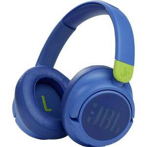 JBL Jr460NC Bluetooth gyermek fejhallgató kék (JBLJR460NCBLU) (JBLJR460NCBLU) kép