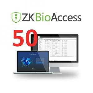 ZKBioAccess licenc 50 ajtóhoz és 4000 felhasználóhoz - Zkteco kép