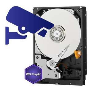 Western Digital PURPLE 6TB Biztonságtechnikai HDD | 24/7 | 5400RPM | 3 év garancia kép