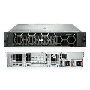 Dell EMC PowerEdge R550 Rack Szerver (8CX Silver 4309Y / 16GB / 480GB / 10GbeSFP+ / H755 / 2x 1100W) kép