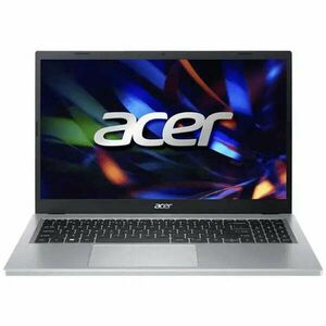 Laptop Acer Extensa EX215-33-34RK, NX.EH6EX.00Q, 15, 6", Intel Core i3-N305 (8 magos), Intel UHD Graphics, 8 GB 4800 MHz LPDDR5, ezüst kép
